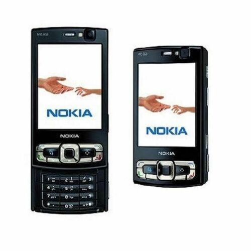 Oryginalny odblokowany telefon komórkowy NOKIA N95 8GB 3G 5MP Wifi GPS 2.8''Ekran GSM - Zdjęcie 1 z 18