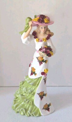 Hamilton Collection -Ladies Of The Country Rose Garden Figurine -Numbered