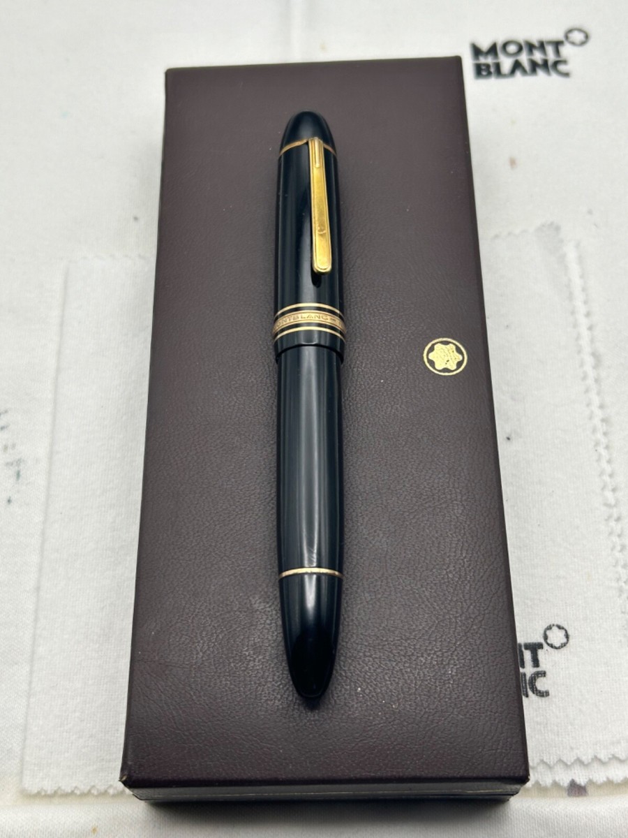 Montblancs 149 Tri-color 18C Broad Nib, Late 1960s-Exc. Condition