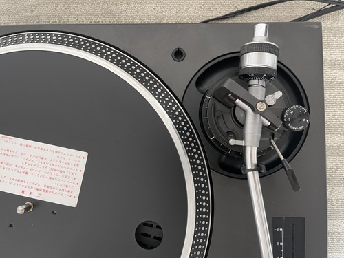 Technics SL-1200MK3D Black with Dust Cover Direct Drive DJ Turntable Tested Used - Picture 11 of 24