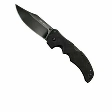 Cold Steel Recon 1 Knife, 4in, Clip Point, S35VN Steel Blade, Black : CS-27BC