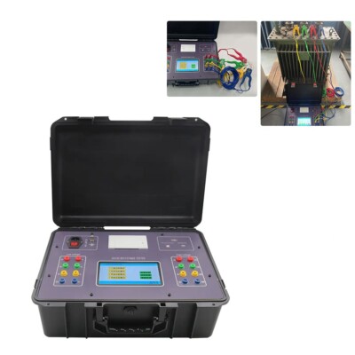 Three-channel Transformer DC Resistance Tester with 20A 7-inch Color Screen