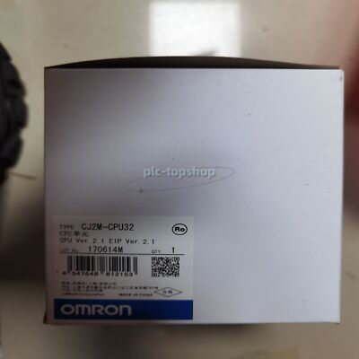 Omron CPU UNIT CJ2M-CPU32 PLC CJ2MCPU32 CPU New In sealed Box PLC