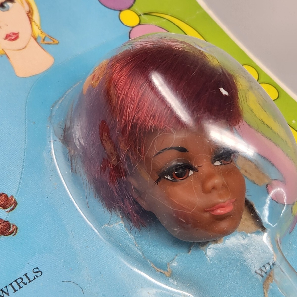 VINTAGE 1968 BARBIE HAIR FAIR MATTEL FASHION ACCESSORIES HEADS +