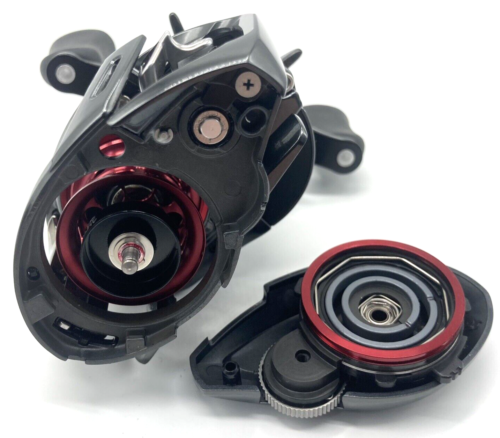 Daiwa 20 ALPHAS AIR TW 8.6L Left Handed Bait Casting Reel with Box "Near Mint" - Picture 12 of 24