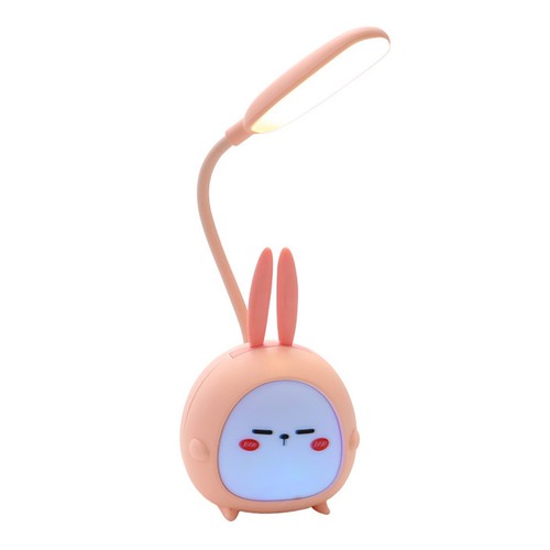 LED Portable Cute Rabbit Table Lamp Reading Night Light USB Rechargable NEW - Picture 11 of 11