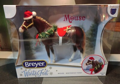 Breyer Winterfest Mouse Liver Chestnut Matte Nikolas German Riding