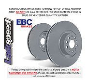 Kit de freno delantero EBC - discos estándar y pastillas verdes para TVR 450 4.4 (86 > 90) - Imagen 2 de 6