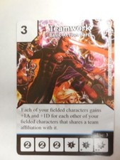 WizKids Marvel DICE MASTERS Month 1 OP KIT  TEAMWORK Card MINT Unplayed