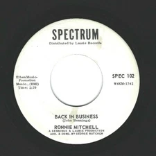  NORTHERN SOUL 45  Ronnie Mitchell  Spectrum  102  *promo*   