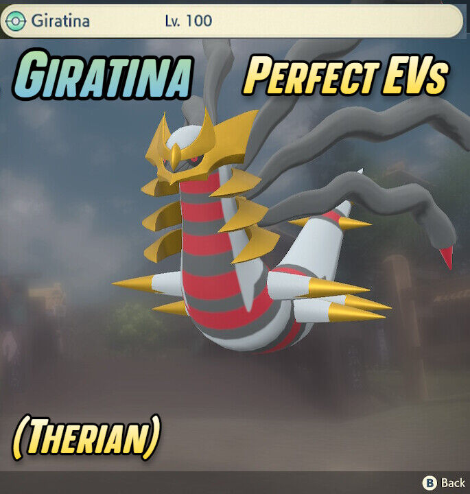 Shiny Giratina Origin best Stats // Pokemon Legends: Arceus 