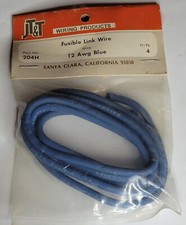 JT&T 204H 12 AWG Copper Fusible Link Wire - Blue - 4 ft. Roll - Made in USA