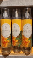 lot of 3 BATH  BODY WORKS MARIGOLD  CANE SUGAR FINE FRAGRANCE MIST 8 OZ EACH