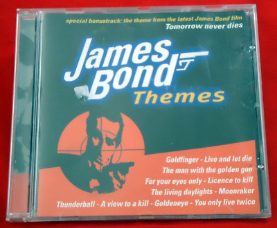 James Bond Themes by Secret Service Orchestra - 19 Tracks CD - Disky - 1997