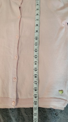 H&M Girls Pink Cardigan USA 8-10 Y - Picture 6 of 7