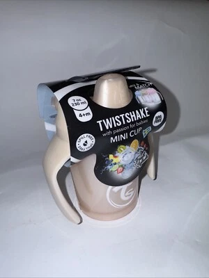 H076 - Twistshake - Schnabeltasse Trinkflasche Kinder - Rosé 230ml - NEU - Bild 1 von 4