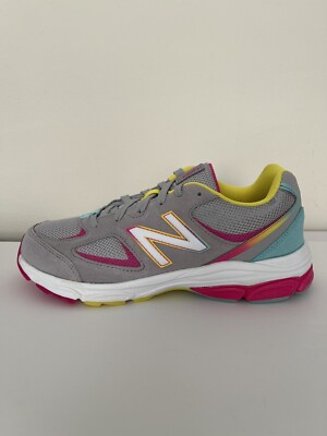 New Balance 888V2 Big Kids/Women s Sneakers Running Shoes Gray Rainbow Size 6