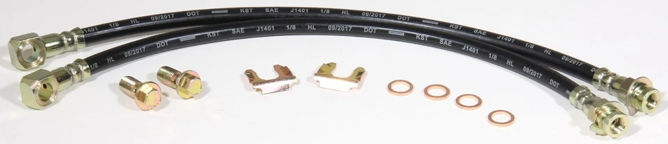 1960-66 Chevy C10 Apache GMC Truck Front Disc Brake Conversion Hardline Line Kit - Image 2 of 4