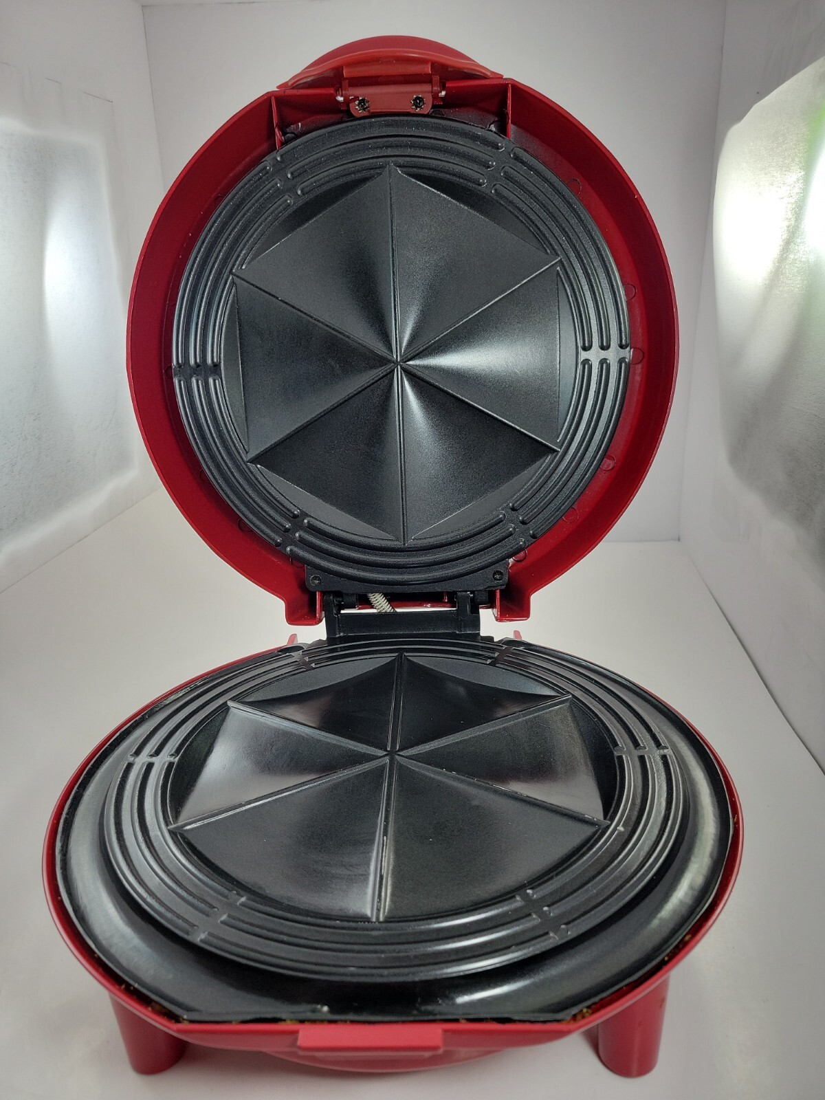 Santa Fe 12" Quesadilla Maker QM2SFR Red Salton 2002 Tested Working eBay