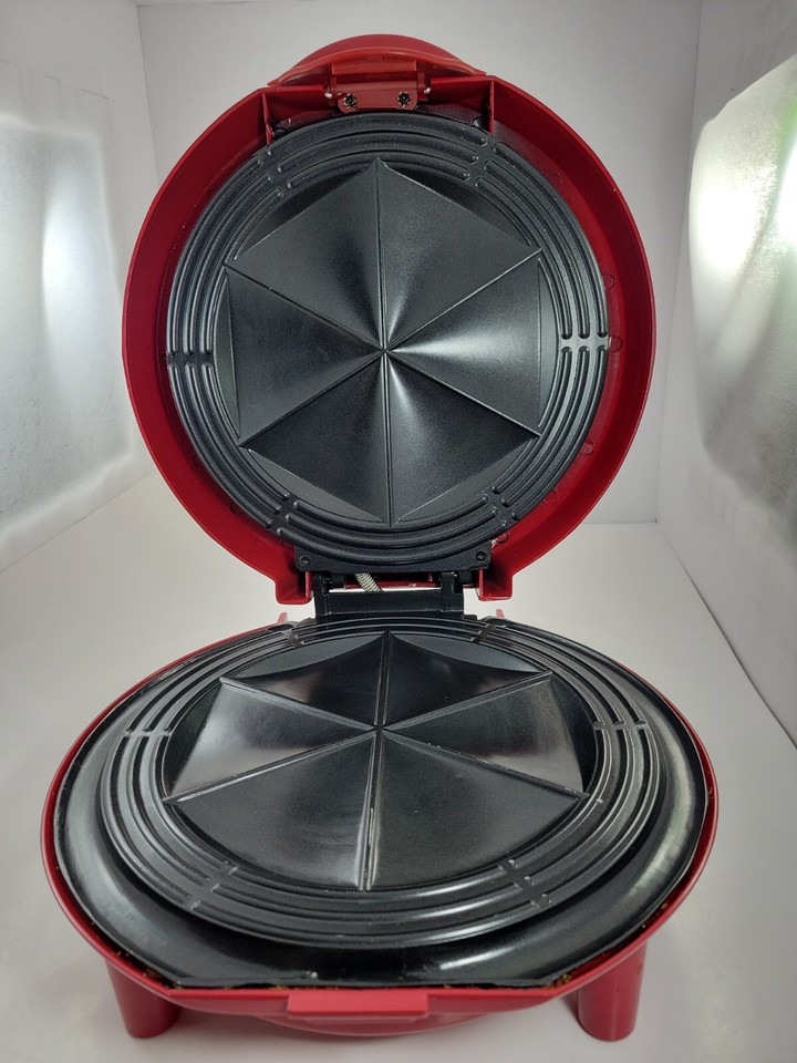 Santa Fe 12" Quesadilla Maker QM2SFR Red Salton 2002 Tested Working eBay