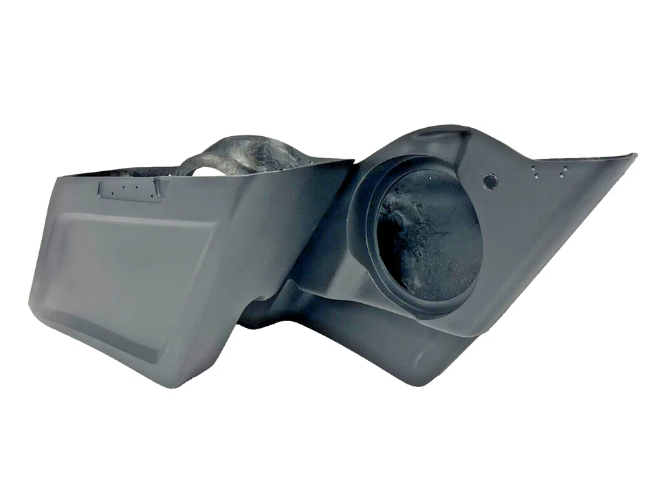 2009-2023 Harley Davidson Audio Bags  6" Down 18" Back  Bagger  Flh  Fiberglass Foto 2 de 4