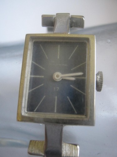 1970s Stainless Steel SUPREME 17 (Jewel) Ladies 7.25" Swiss Parts Wrist Watch - Picture 2 of 16