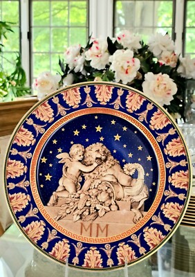 【美品】Rosenthal 1993 Christmas Gift 飾り皿　飾皿 VERSACE ROSENTHAL CHRISTMASTIDE 2000 12