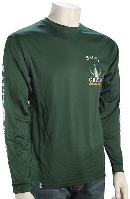 Salty Crew Tailed Tech LS T-Shirt - Spruce - New