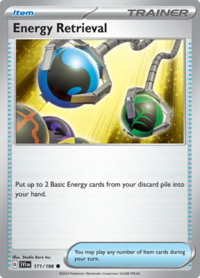 Pokémon TCG Energy Retrieval 171/198 Scarlet & Violet: Base Set Regular