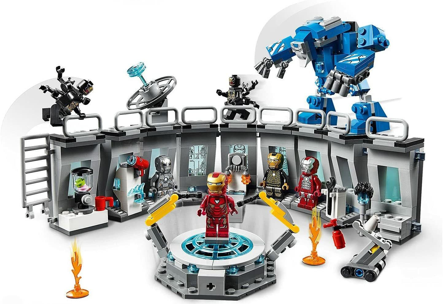 Конструктор LEGO Iron Mans Werkstatt - 76125 Мстители Марвел (76125)