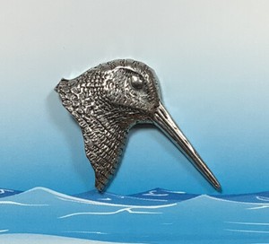 Spilla Beccaccia Volante In Peltro – Fatta A Mano, Artigianato Britannico - 3