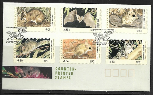 1 x Australian 1993 Lrg stamps REDUCED FDC MUH (Animals CPS)($2.15 Bargain)