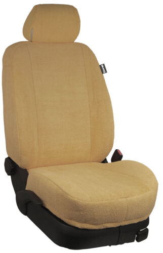 VW T5 multivan until 2009 dimension seat covers single seat 2nd Series: Terry/Beige - Picture 1 of 1