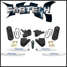 Fabtech 6" Basic Lift Kit w/Shocks fits 2008-2010 Ford F-250 2WD V10 / Diesel