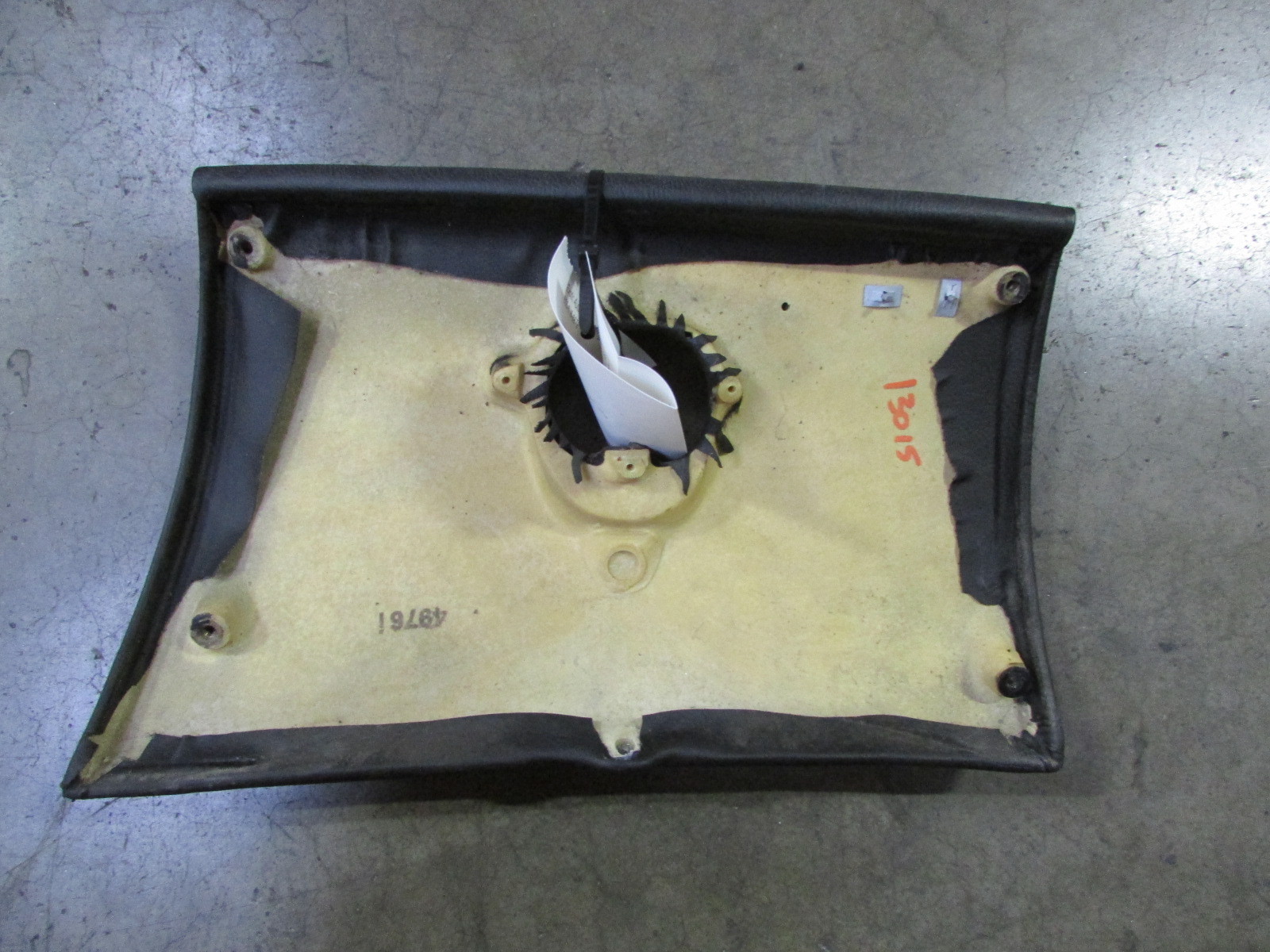Maserati M128 Coupe GT, Glove Box Assembly, Lid Only, Black, Used, P/N 66915900