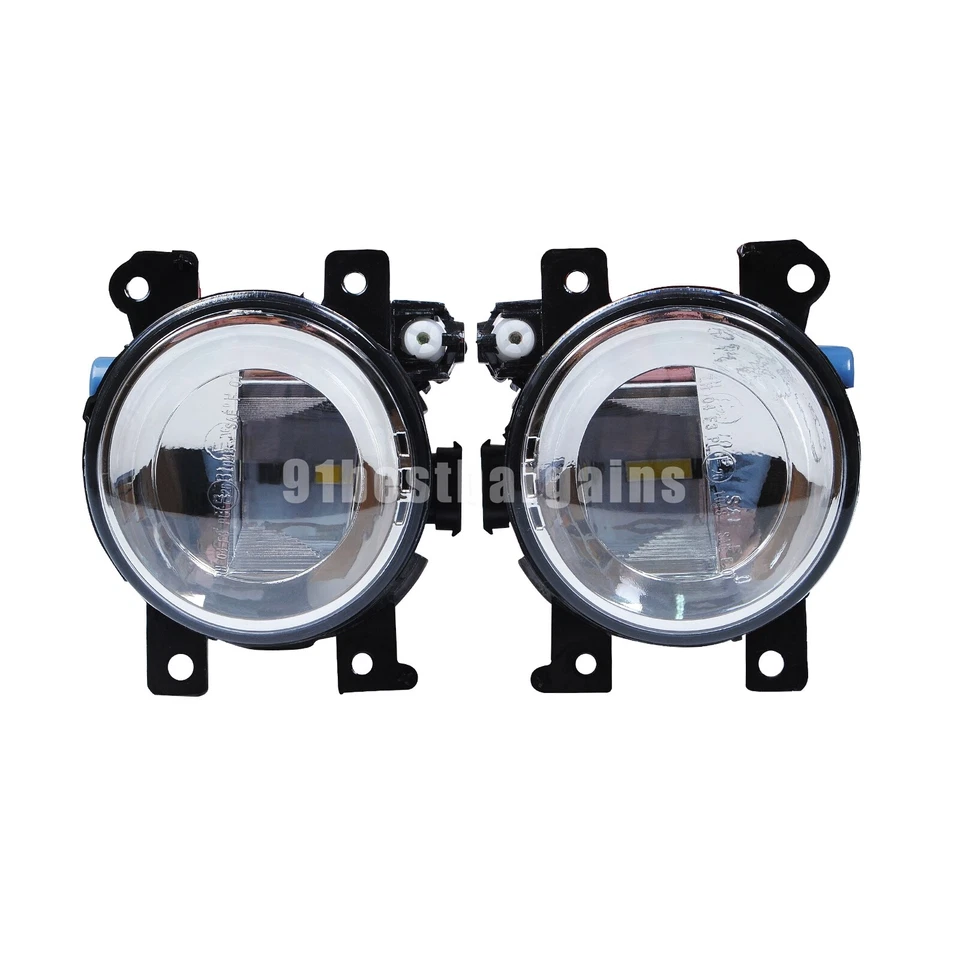 Fit 2014-2021 Infiniti Q50 QX60 QX80 Q70 Q70L Front LED Fog Lights Lamps Pair - Изображение 3 из 4