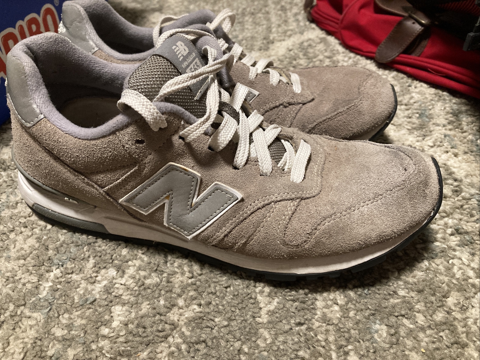 New Balance 565 Mens Gray Suede ML565GS 