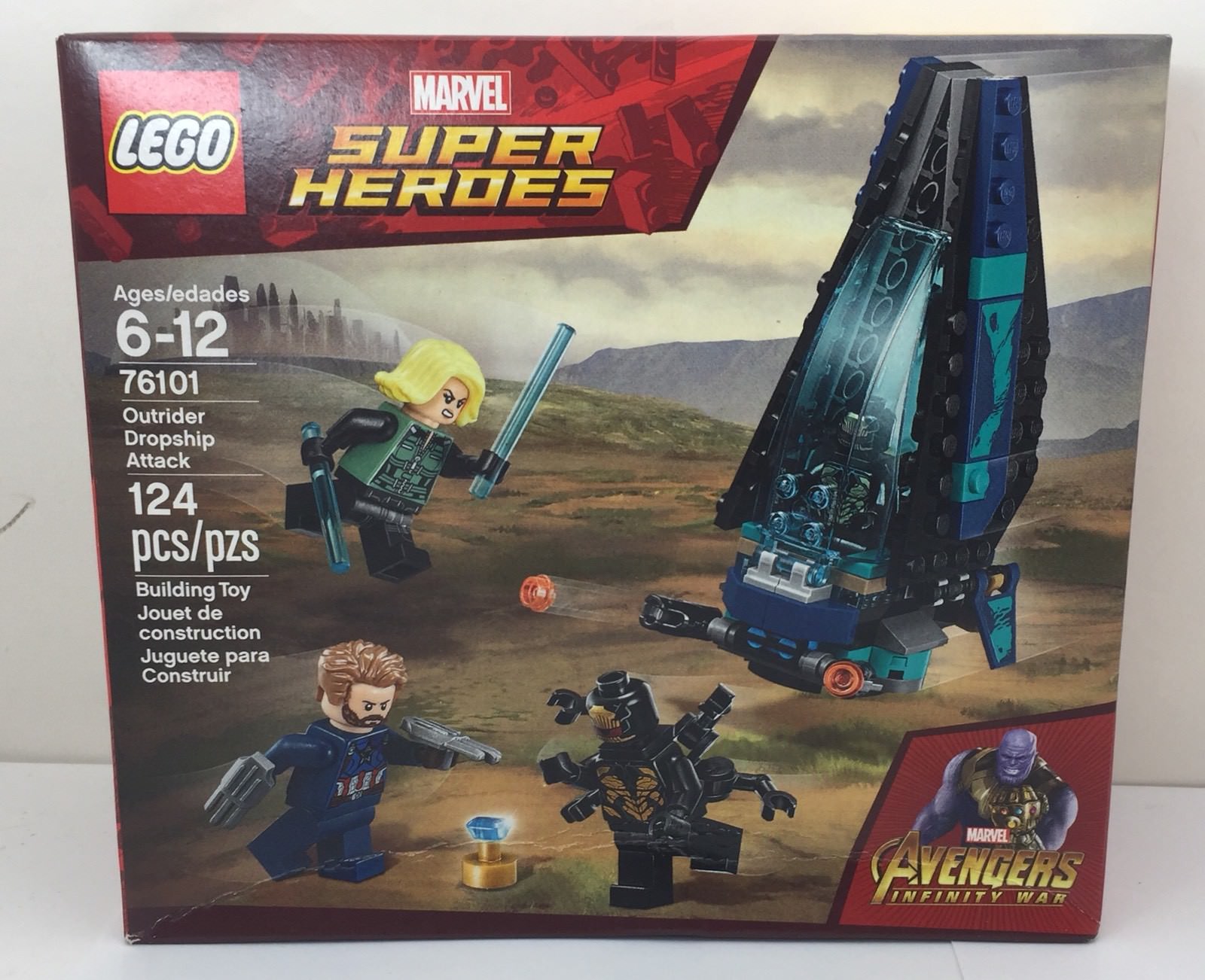 lego avengers infinity war sets outrider dropship attack