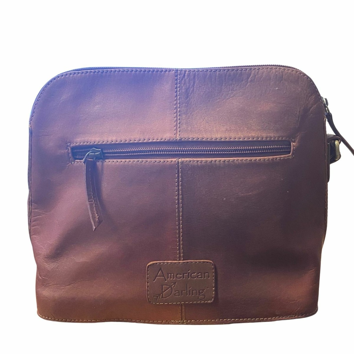 American Darling BRAND NEW WITH TAGS HIDE ON HAIR TOOLED LEATHER CARRY CONCEAL American Darling Womens Tooled Leather Hair On Concealed  main image 2