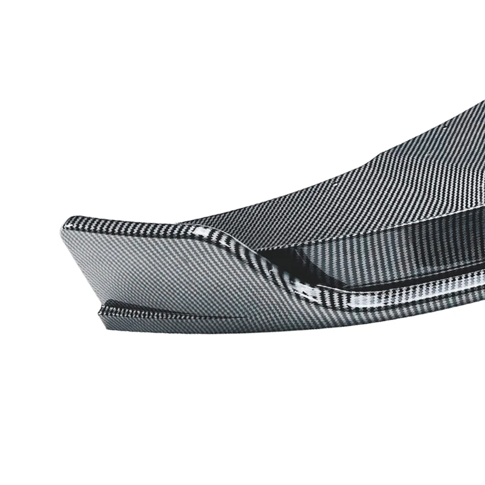 6x Front Bumper Spoiler Lip For BMW F97 X3M F98 X4M 2022-2024 Carbon Fiber Look Foto 3 de 4