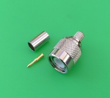  5 SETS TNC 3-PC Male Crimp-On Connector for RG59/U - USA Seller