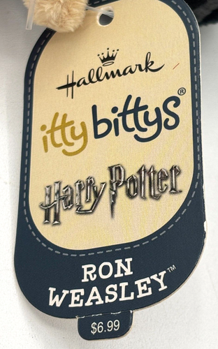 Harry Potter Ron Weasley Itty Bittys by Hallmark 4 Plush Stuffed Toy NWT Mini - Picture 5 of 10