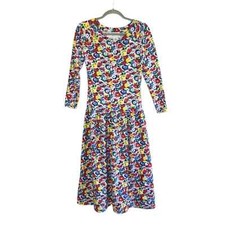 VTG Adrienne Vittadini Sport Floral 80s Drop Waist Vintage Cottagecore