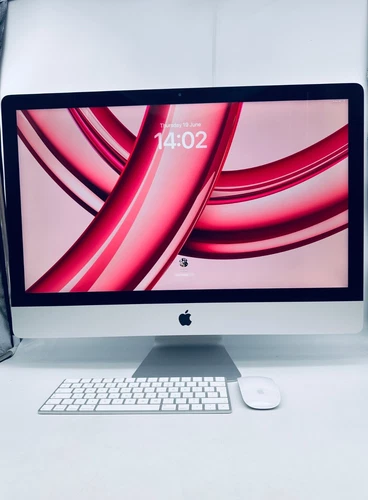 Apple iMac 27" 5K Display 2019 Intel 6-Core i5 3.0GHz 8GB Ram 1TB Fusion HDD