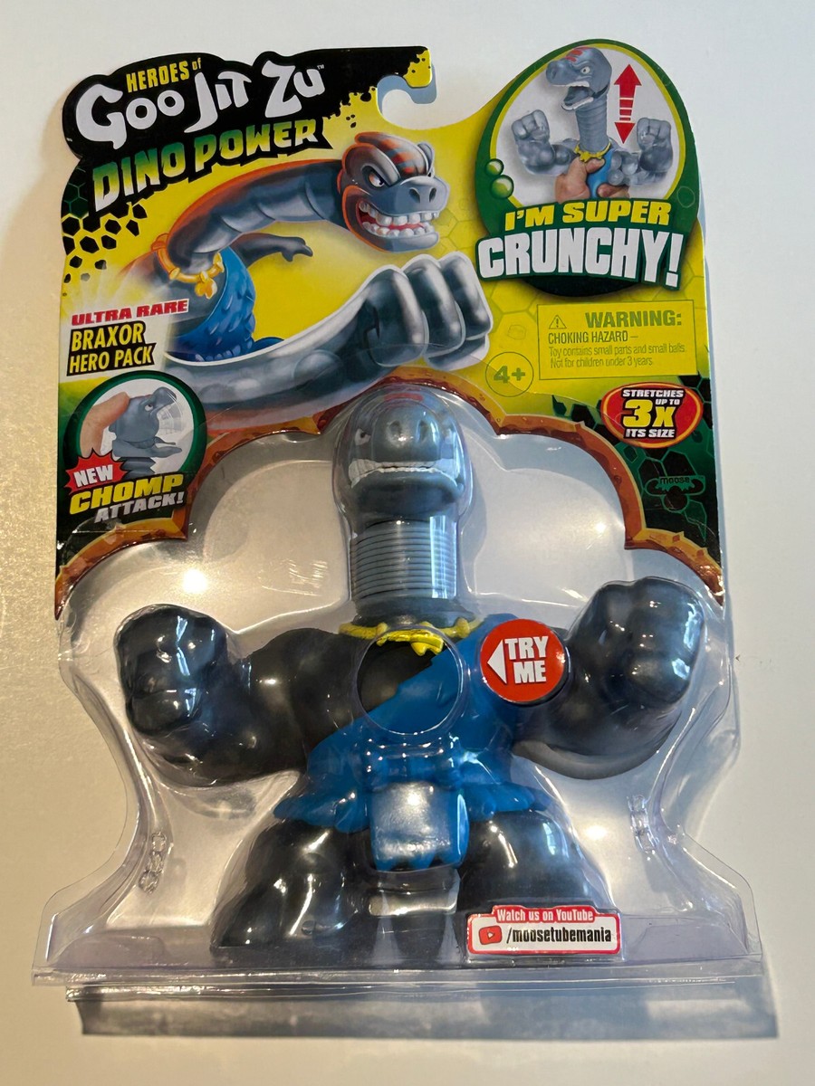 Heroes of Goo Jit Zu Braxor the Brachiosaurus chomp Action Figure