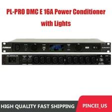 PL-PRO DMC E 16A Power Conditioner with Lights Voltmeter/Ammeter Surge Protector