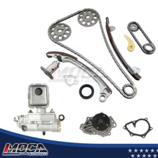 Timing Chain Kit Water Oil Pump Fit 01-13 Toyota Camry Scion Lexus Pontiac 1AZFE