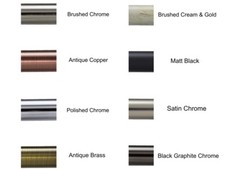 1 piece Metal Curtain Pole Length 19mm & 28mm Diameter Rod Metal