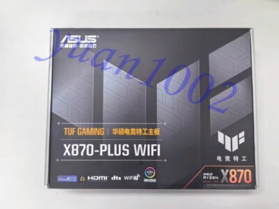 NEW ASUS TUF GAMING X870-PLUS WIFI AMD X870/socket AM5 Motherboard