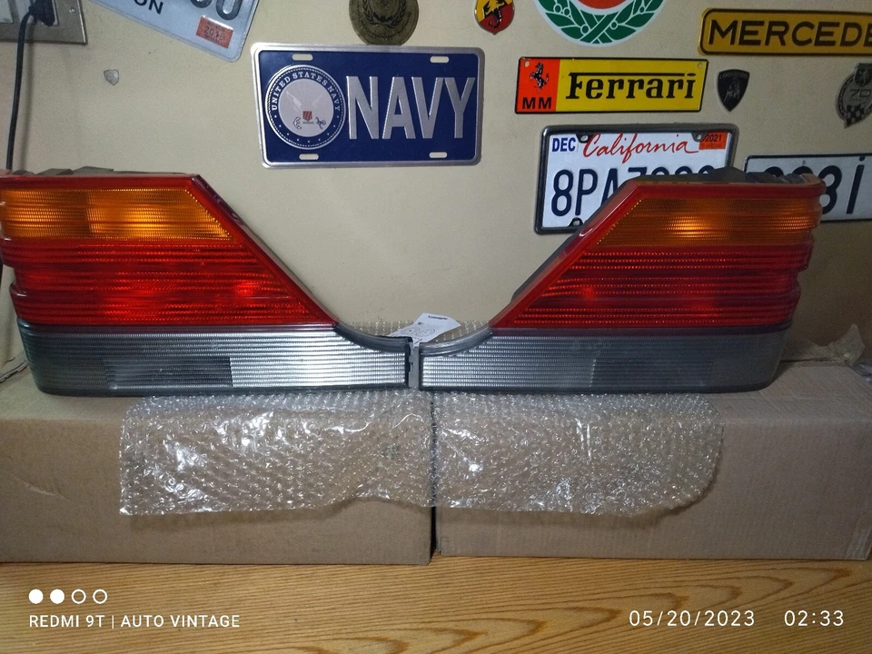 Luces traseras pre-facelift Mercedes Benz 300 SE (W140) 1991-1993 FABRICANTE DE EQUIPOS ORIGINALES Alemania Foto 2 de 4